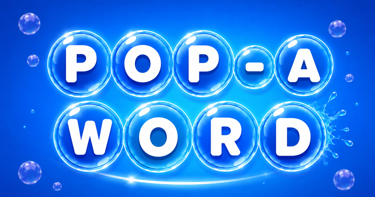 Pop-a-Word Cover