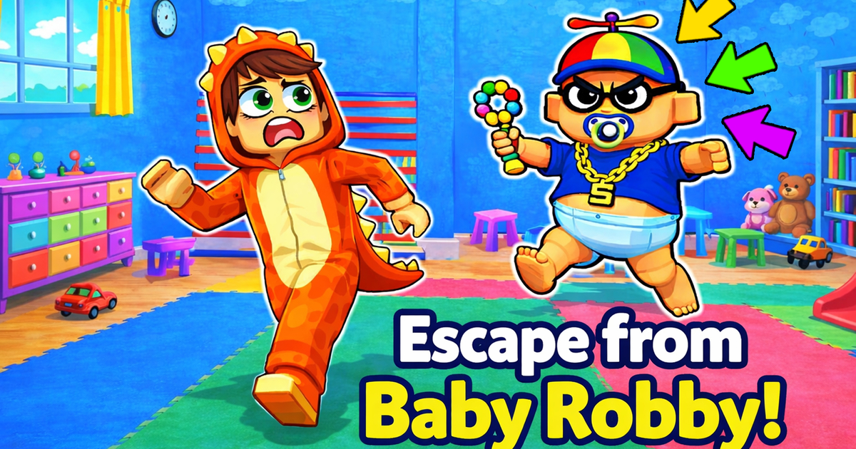 Escape From Baby Robby! Cover