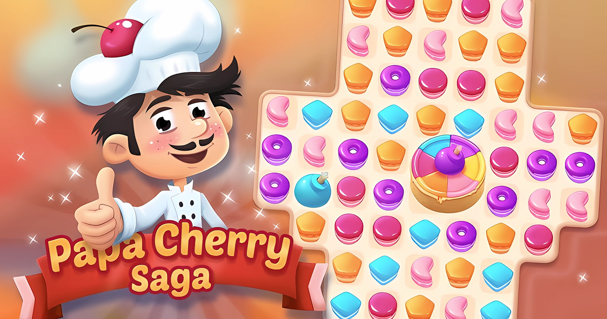 Papa Cherry Saga Cover