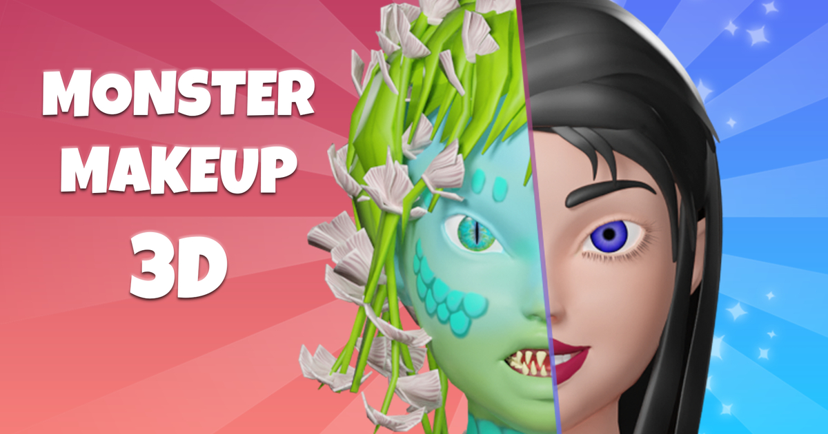 Monster Makeup 3D Cover