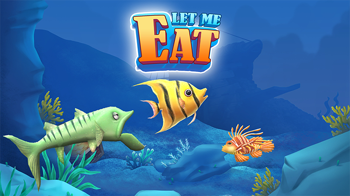 Let Me Eat: Big Fish Eat Smaller Cover