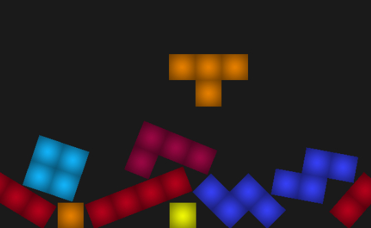 Tetris with Physics Cover