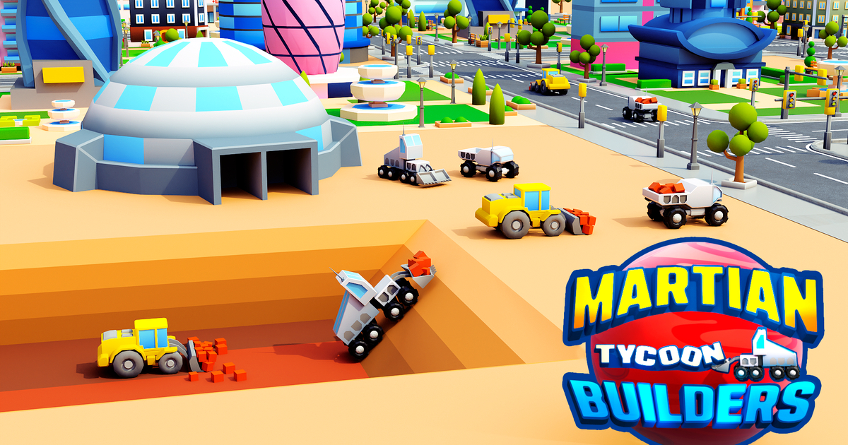 Martian Builders Tycoon Cover
