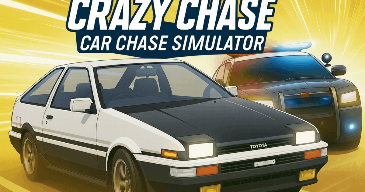 Crazy Chase - Car Chase Simulator Cover