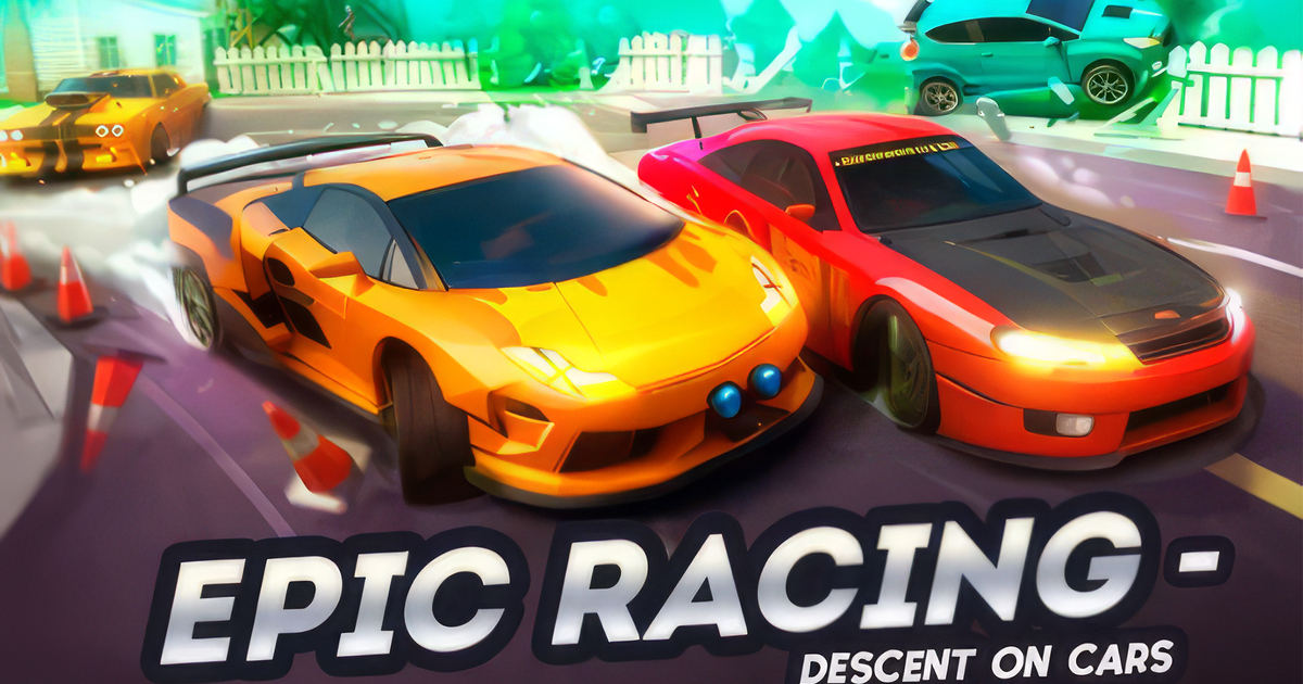 Epic Racing - Descent on Cars Cover
